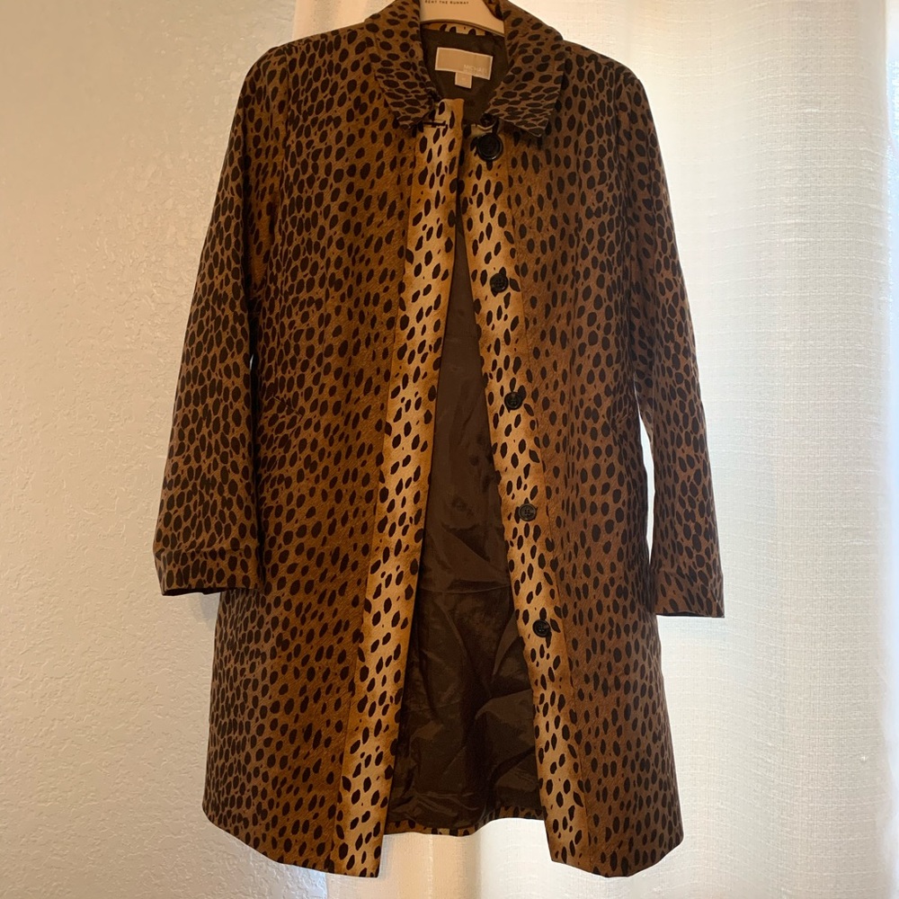 Michael Kors Leopard Coat